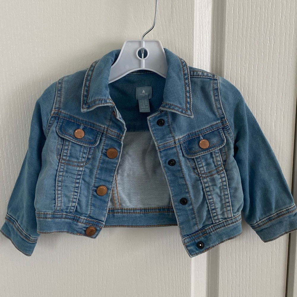 Baby gap super soft jean jacket 12-18M